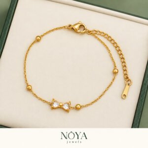 Infinity Themed Wraparound Bracelet – Beaded Bow