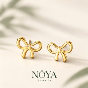 Bow Themed Stud Earrings