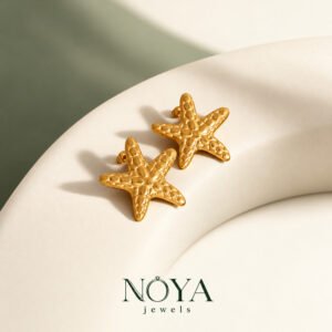 Star Themed Drop Earrings